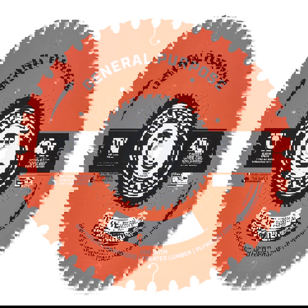 Wet & Dry Cut Saw Blade: 10